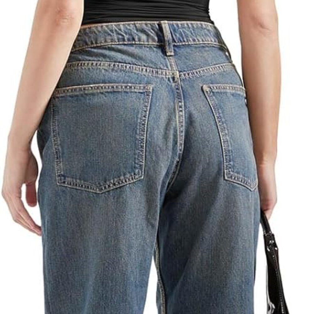 Backless Y2K Crop Top - Sexy Double Lined Tee for Women, Jet Black, S Size - Picture 4 of 7